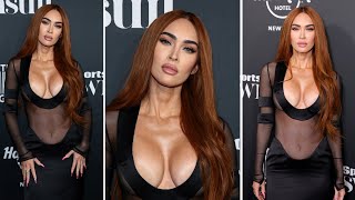 Megan Fox's Seductive Style & Daring Cleavage at Sports Illustrated Launch Party