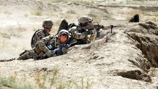 Deutsche Fallschirmjäger: Schweres Gefecht gegen Taliban - Originalaufnahmen