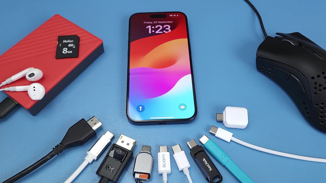 What can you connect to the iPhone 15 with USB-C? - 9to5Mac