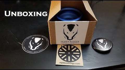 Unspoken x Zipline Honey Badger - YoYo Unboxing