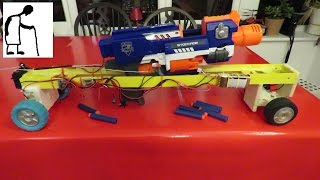 RC Toy Projectile Launcher - Nerf Stockade