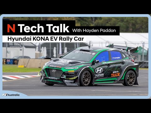 N Tech Talk with Hayden Paddon | KONA EV Rally Car