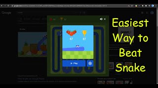 *Easiest* Way to Beat SNAKE Guide!