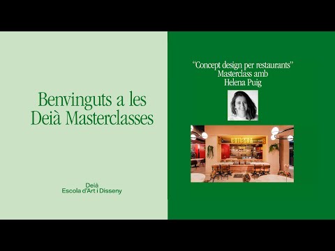 Vídeo: Disseny De Restaurants: Estils I Tendències