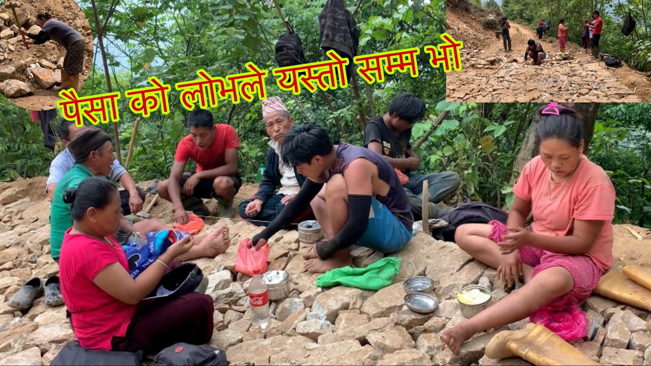 For earning hardworking and honestness. With friends in the road. @MilanSampangvlog