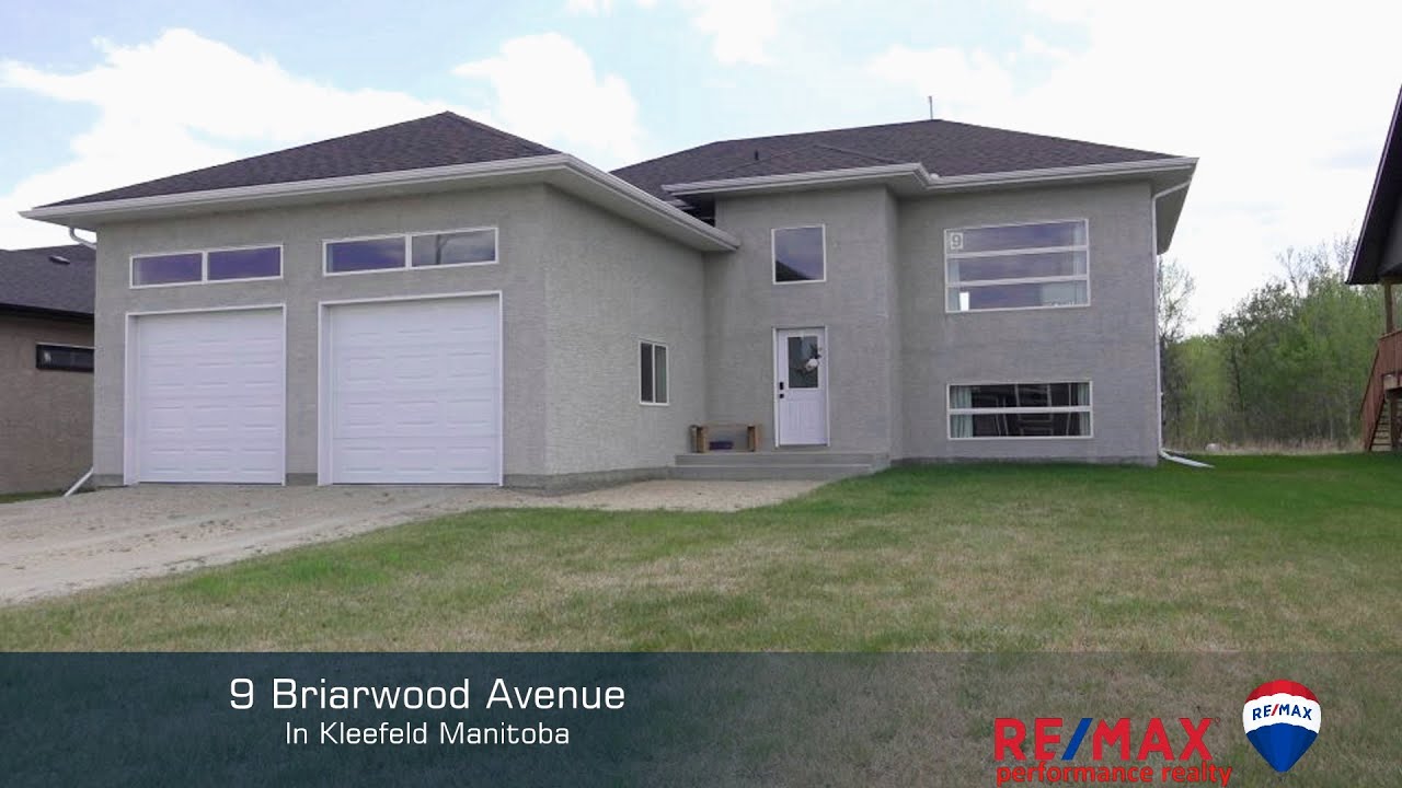 House for Sale at 9 Briarwood Avenue in Kleefeld Manitoba YouTube