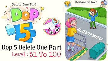 Dop 5 : Delete One Part| Level : 51 To 100 0 | #Dop5 #Level1to50 #godz