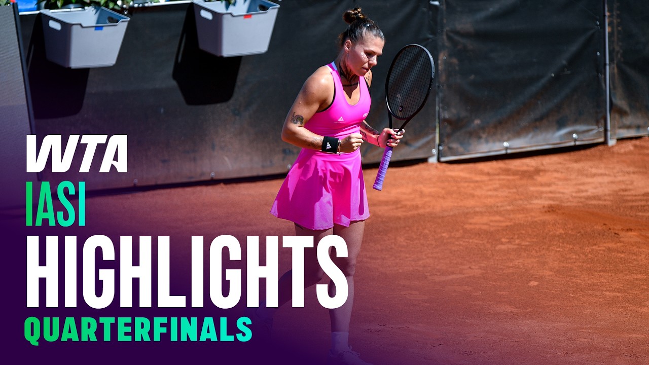 Quarterfinals in Iasi with Oliynykova, Badosa & more | WTA Match Highlights