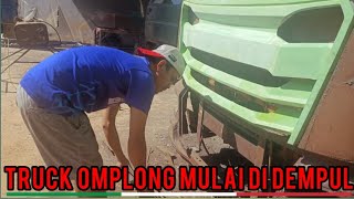 Download Lagu Proses Dempul Truck Omplong Bagian Depan MP3