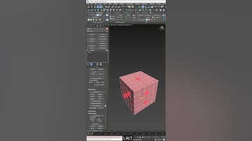 3DS Max Tutorial - How model a Dice ‎🎲 #shorts