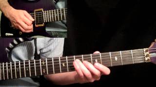 Steve Vai  Eugene's Trick Bag Guitar Lesson Pt.1  Arpeggio Section