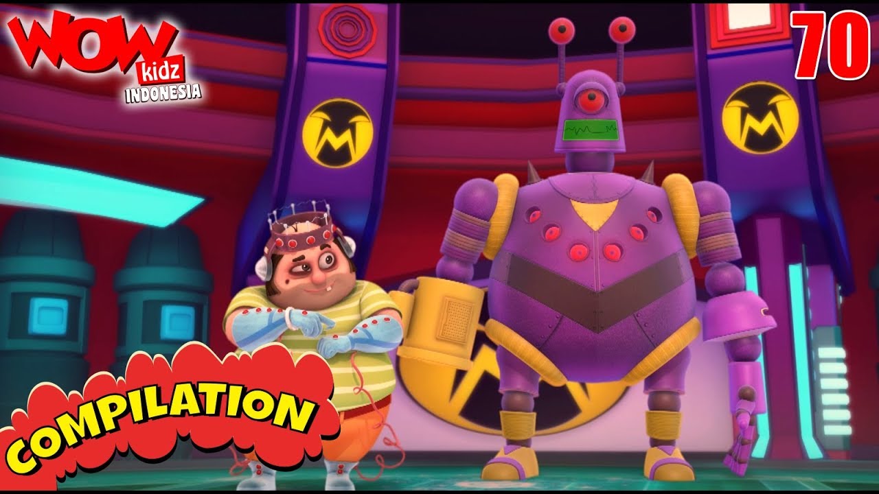 Kartun Anak Anak | Vir: The Robot Boy | KartunTv | Kompilasi 70 | WowKidz Indonesia