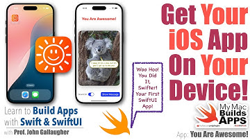 Ch. 1.21 Install Your App on Your iOS Device (2025)