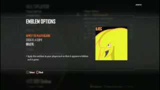 Call of Duty Black Ops 2 : Navy Seals Bird Emblem Tutorial