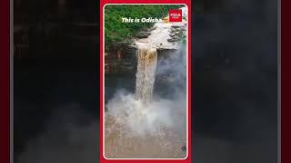 వావ్.. అద్భుత దృశ్యం #viralvideo #heavyrain #weatherupdate #floods #moonsoon #odisha