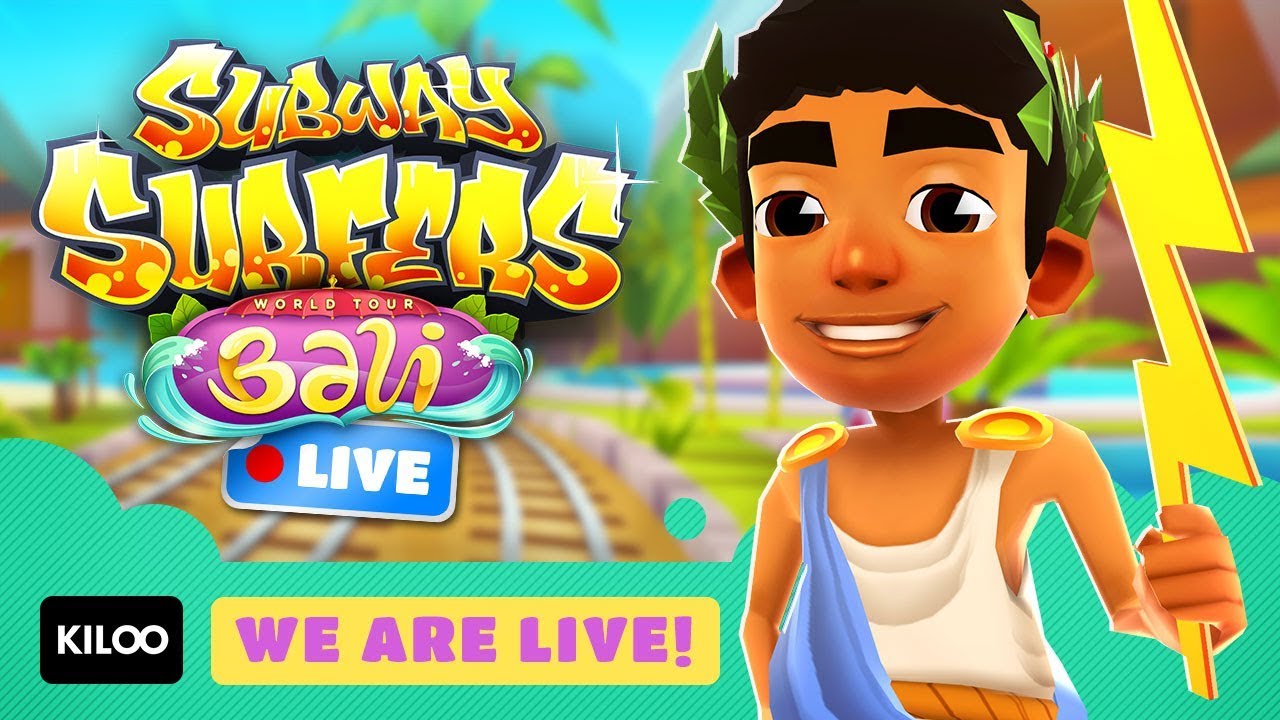 🔴 Subway Surfers live in Bali - Gameplay Livestream - YouTube