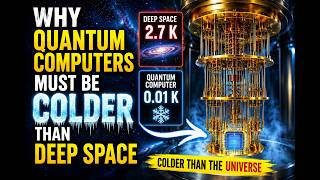 Why Quantum Computers Must Be Colder Than Deep Space In Detail