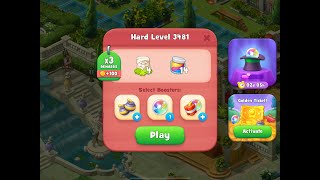 Gardenscapes Level 3481