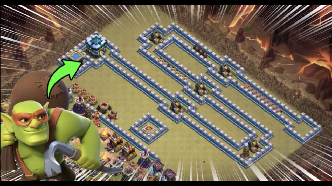 クラクラ 何この配置 ユーザーが自作した新チャレンジ スニゴブ1体をゴールさせるのが面白過ぎたw Youtube