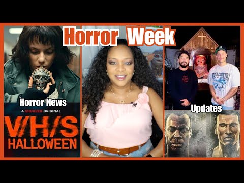 Horror Week | Ep 12 Horror Industry News & Commentary Visual Podcast #upcominghorror #horrornews