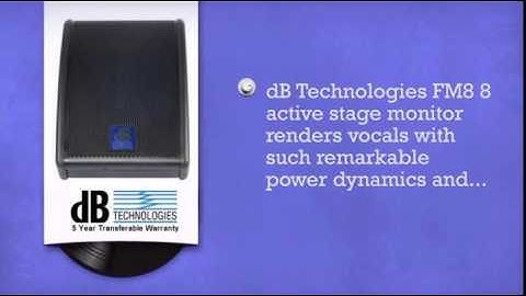 dB Technologies Flexsys FM8 - DJkit.com