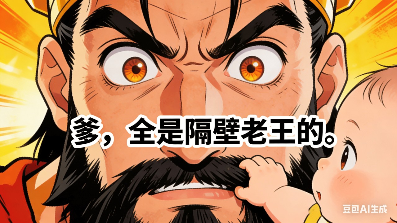 戰神爹爹全網最慘？辛苦養大4個兒子，全是隔壁老王的！