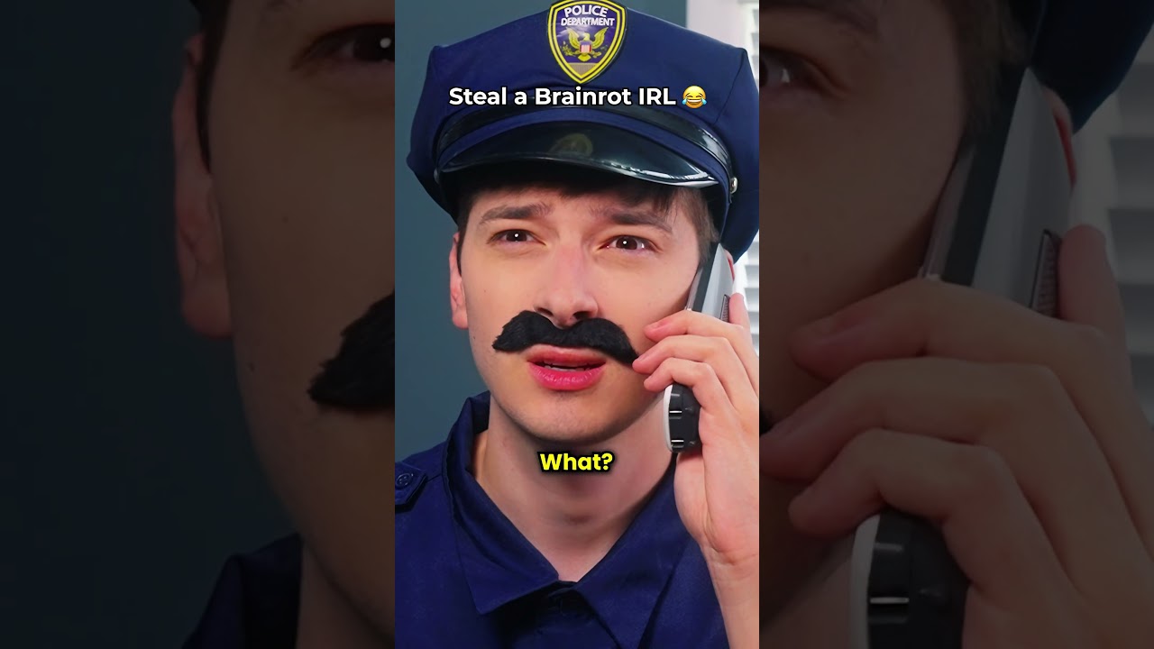 IRL Steal a Brainrot Trick or Treating 😂