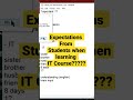 Learning IT course #shorts #ytshorts #comminicationskills #fresher #servicenow #interview