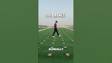 How Drone Show Begins