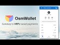 OsmWallet - Your XRP wallet. chrome extension