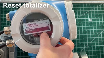 Gamperl & Hatlapa Flow meter - Reset Totalizer