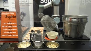 Sophie the robot whips up oodles of Singapore noodles | AFP