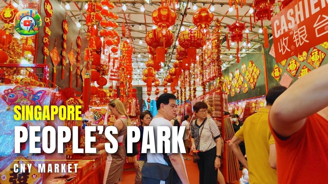 People's Park Complex Chinese New Year Market 2025 | Singapore Chinese New Year 2025 Market
