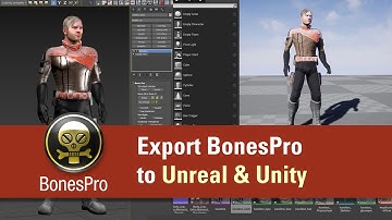 BonesPro for Unreal3D and Unity