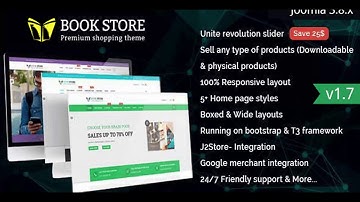 Bookstore - Responsive Joomla Ecommerce Template | Themeforest Website Templates and Themes