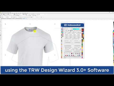 Color Changing Shirt Mock Up Creator TRW Design Wizard Software