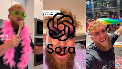 These Jake Paul Sora Ai Videos Went Viral 😲🤯 (Compilation) 