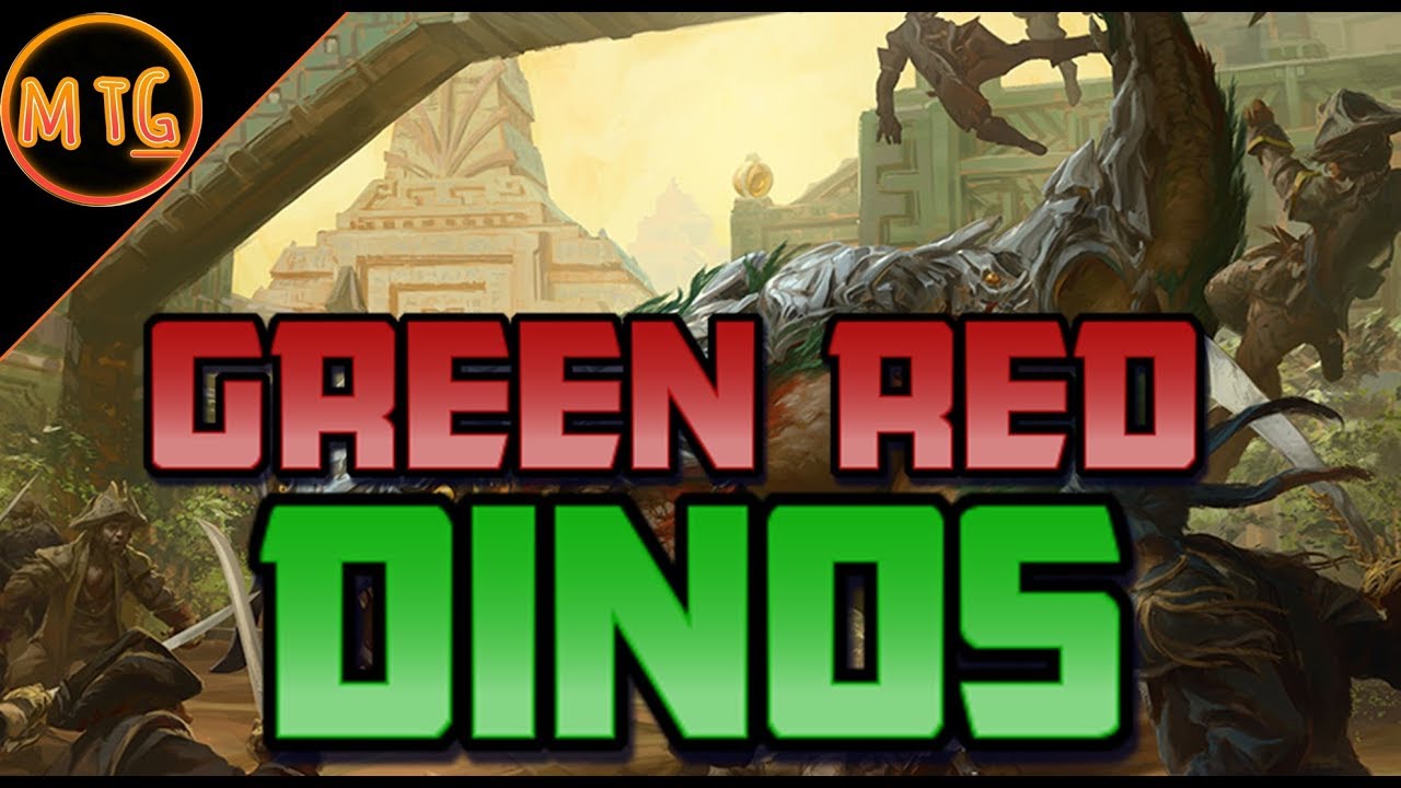 Green Red Dino Tribal in Rivals of Ixalan Standard! Competitive Deck Tech!