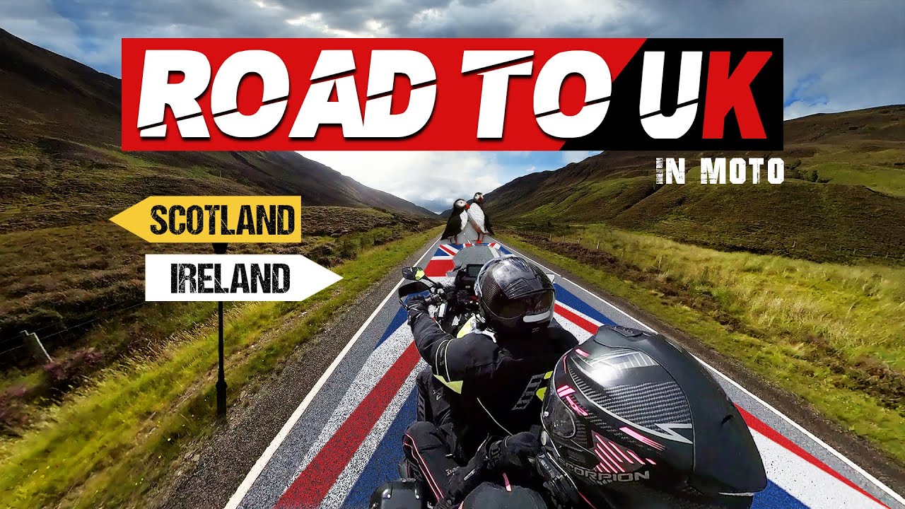 Da ROMA alla GRAN BRETAGNA e IRLANDA in MOTO - Documentario di VIAGGIO
