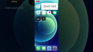 Floating Clock on iOS screenshot 1