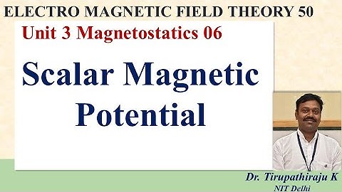 EMF50 Scalar Magnetic Potential