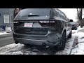 2017 Dodge Durango R/T with BORLA Catback Exhaust - Cold Start