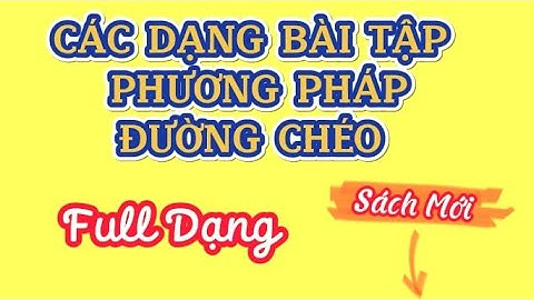 Bài tập về phương pháp đường chéo nồng độ năm 2024