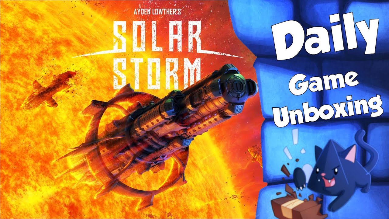 Solar Storm - Daily Game Unboxing - YouTube