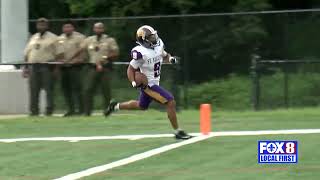 St. Aug remains undefeated with a dominating win over Holy Cross, 48-0, Jaelle Noble 5 total TD's