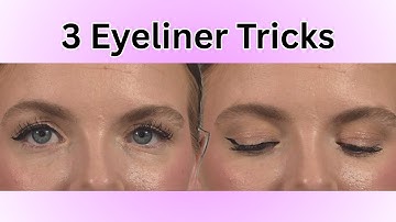3 Easy Eyeliner Styles for Hooded Eyes | Makeup Tutorial for Beginners