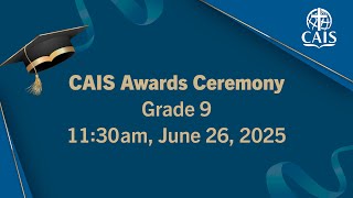 Grade 9 Awards Ceremony 2025