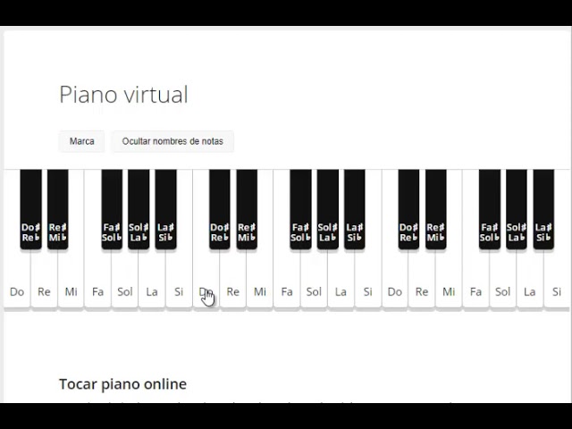 CÓMO TOCAR EL CAZADOR EN PIANO VIRTUAL (TECLADO) YouTube