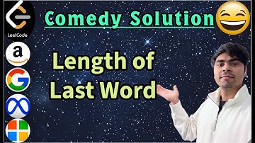 LeetCode 58 | Length of Last Word | Python Clean One-Pass | AlgoYogi