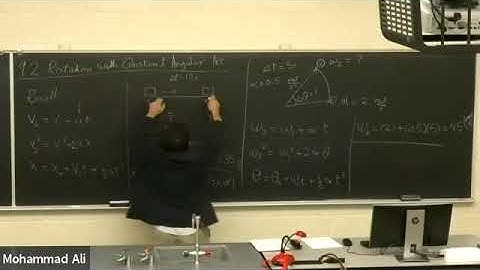 CH09 (Rotation of Rigid Bodies 2)
